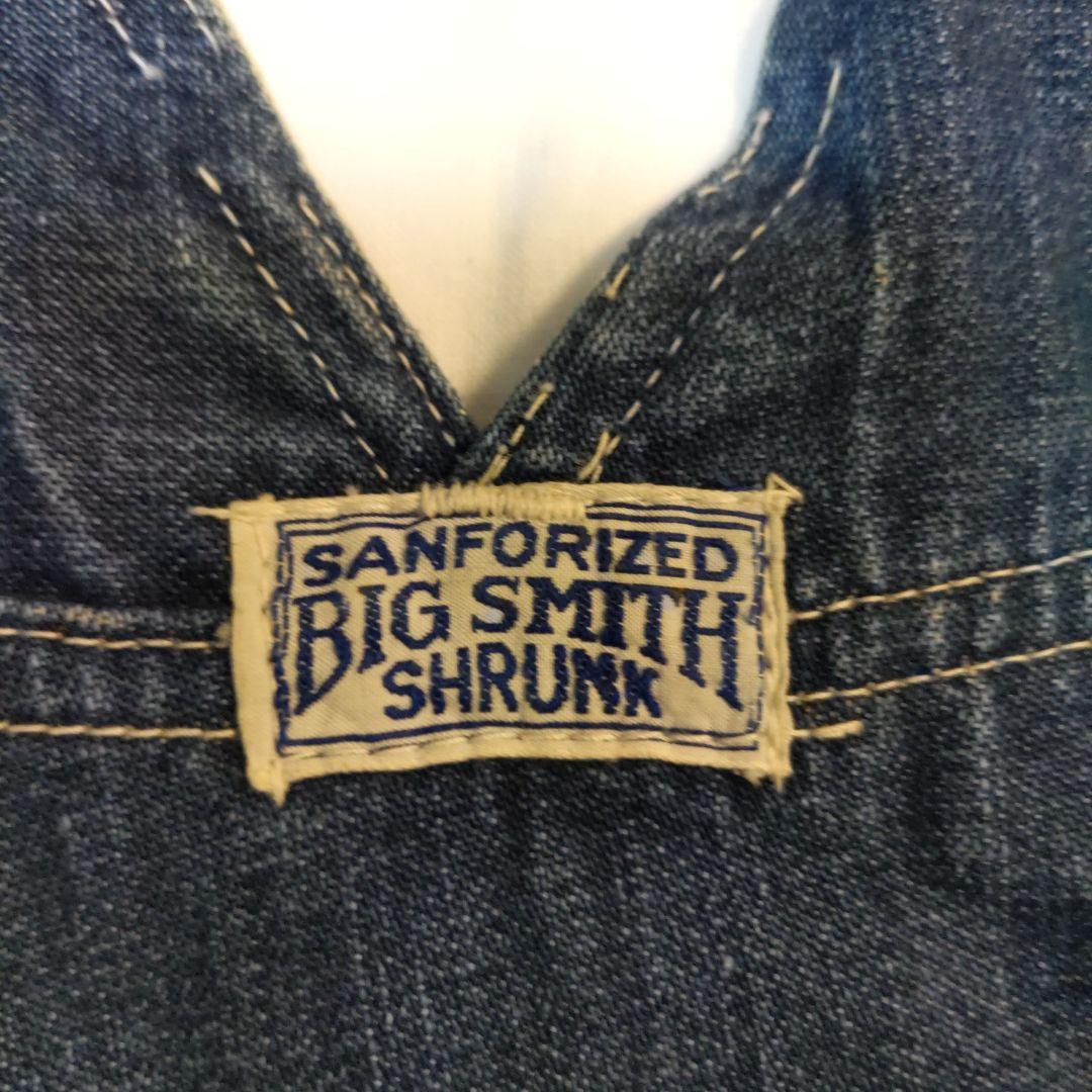 麒*麟様 BIG　SMITH　オーバーオール BIG SMITH ビッグスミス デニム ビブ オーバーオール インディゴ