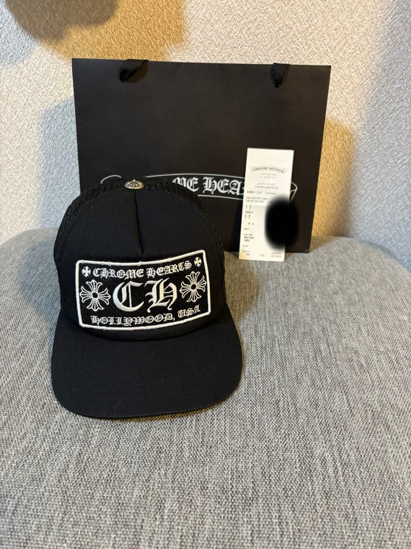 【定番】クロムハーツキャップ　正規品　クロムハーツジャパンタグ 国内正規品】クロムハーツキャップ ジャパンタグ ブラック 確実正規品
