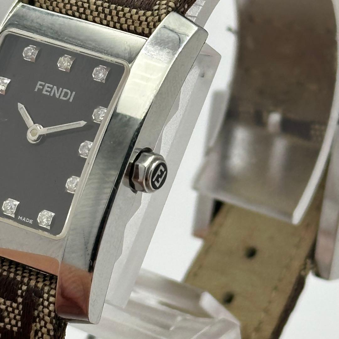 FENDI フェンディ 7000L ダイヤ12P ズッカ柄 レディース 1507 - メルカリ