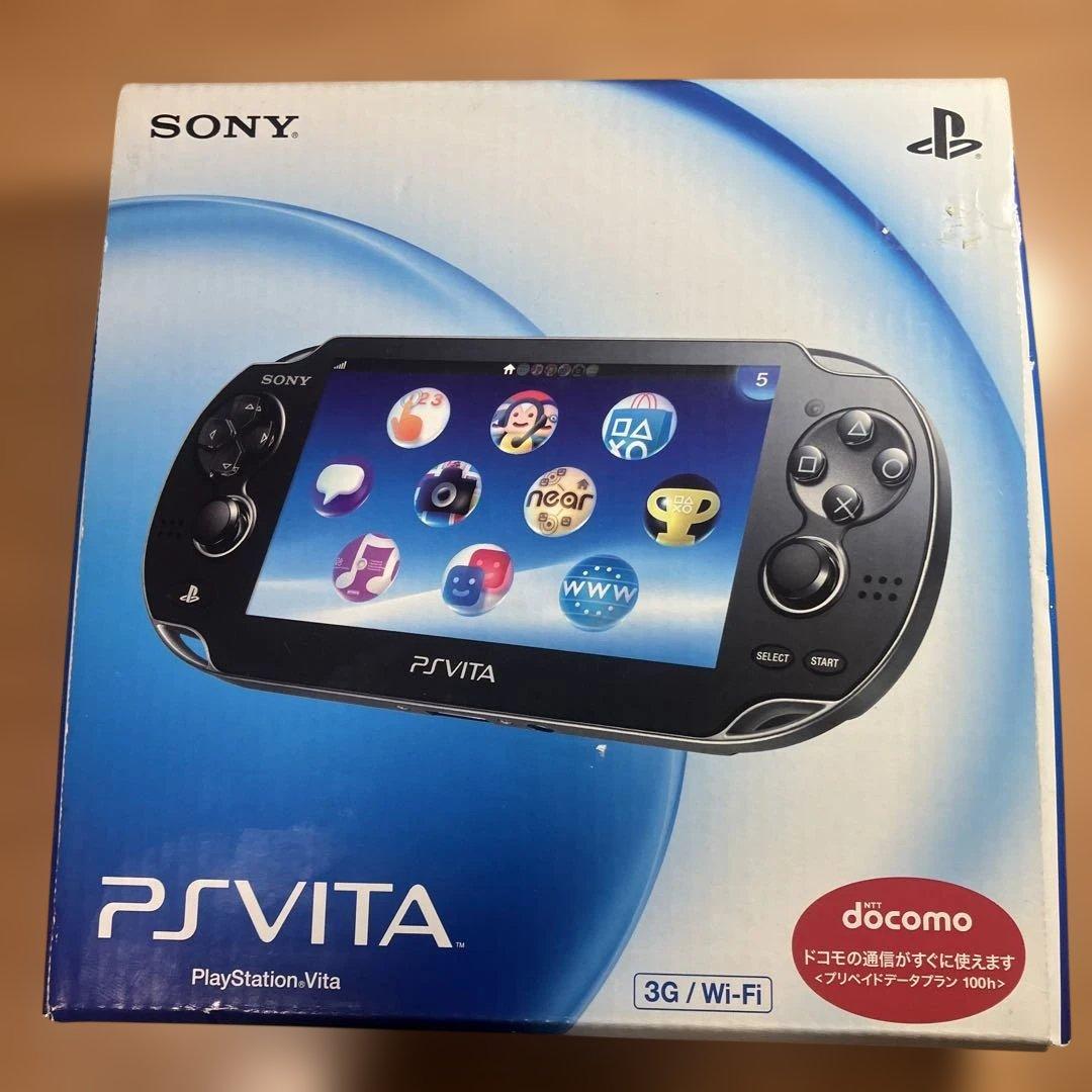 PlayStation®Vita クリスタル・ブラック 3G/Wi-Fiモデル… - メルカリ