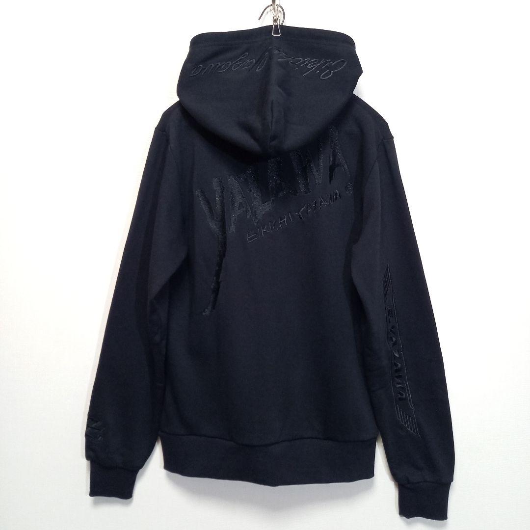 新品 矢沢永吉 フデロゴ 羽ロゴ 総刺繍 スウェット パーカー M - メルカリ