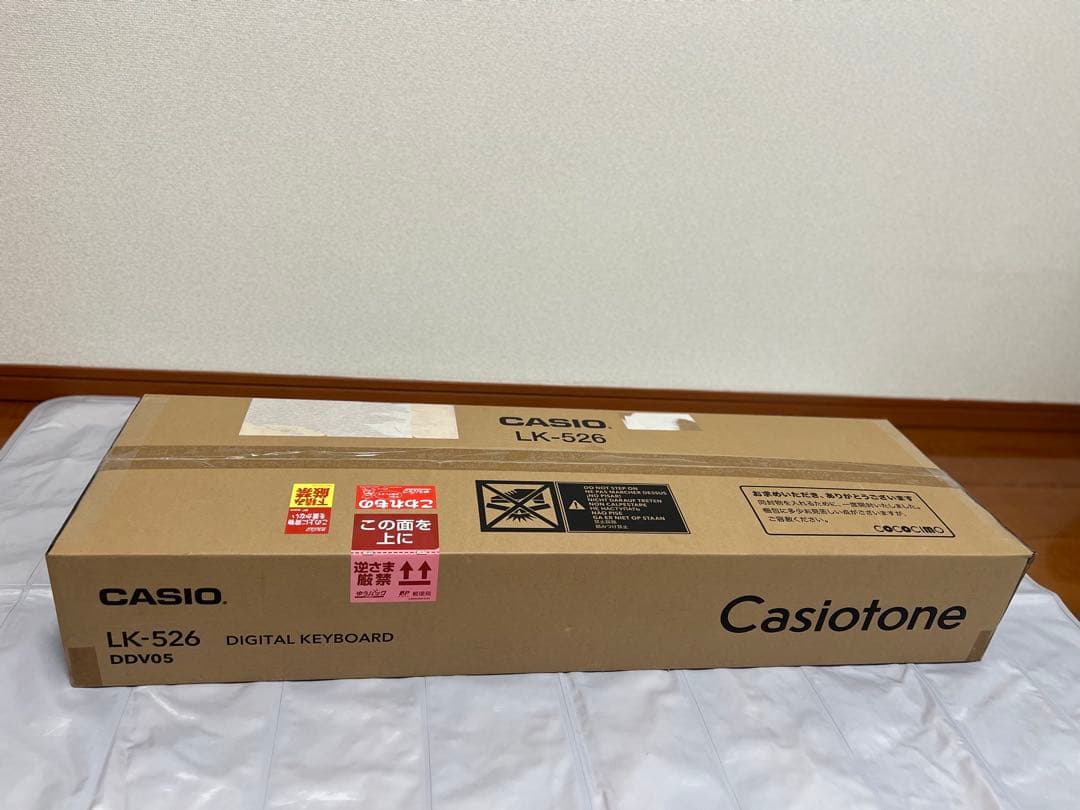 未使用に近い⭐︎CASIO Casiotone LK-526 光デジタルキーボード 楽天市場】CASIO LK－526の通販