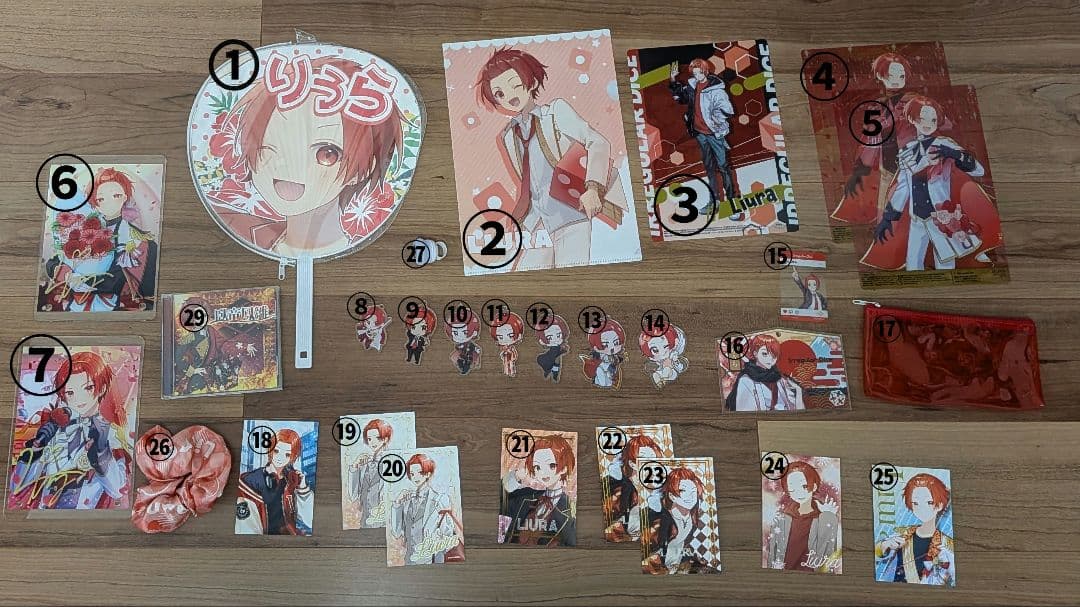 いれいす りうら グッズ まとめ売り（バラ売り〇） いれいす りうら グッズまとめ売り バラ売り相談可 - メルカリ