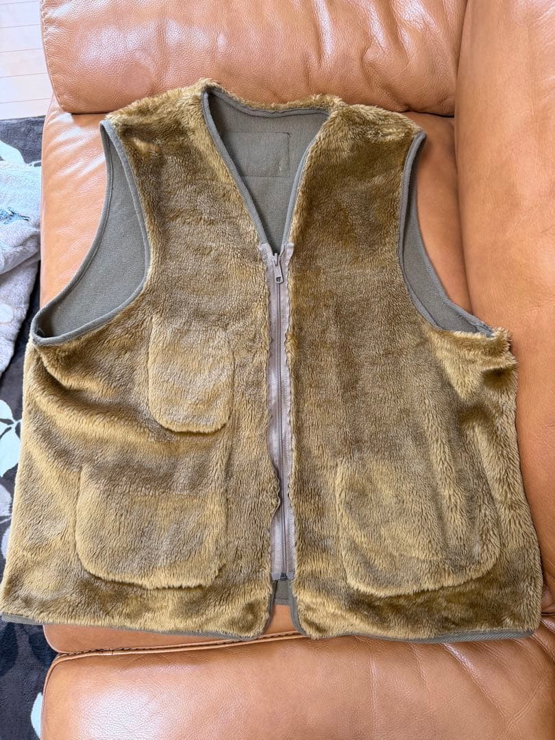 サニーサイドアップ Barbour バブアー リメイク ビーチベスト C46