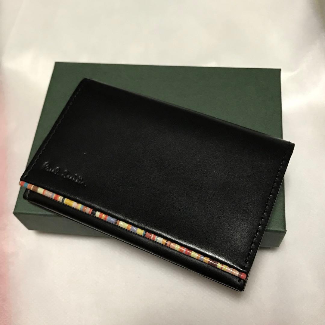 【Paul Smith】レザー 名刺入れ Paul Smith（ポール・スミス） 【名入れ】ポールスミス 名刺入れ