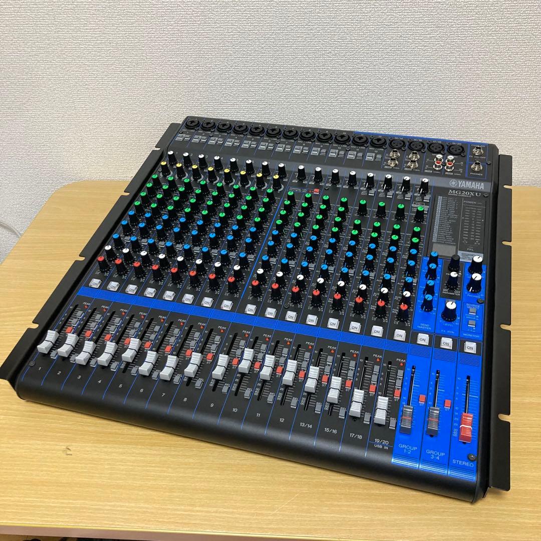 ヤマハ Yamaha MG20XU DJミキサー MG20XU 20-Channel Mixer with USB and Effects - Yamaha USA
