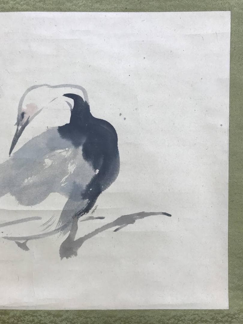 模写/竹内栖鳳/鶴図/花鳥図/ツル図/横物/掛軸☆宝船☆AE-267 - メルカリ