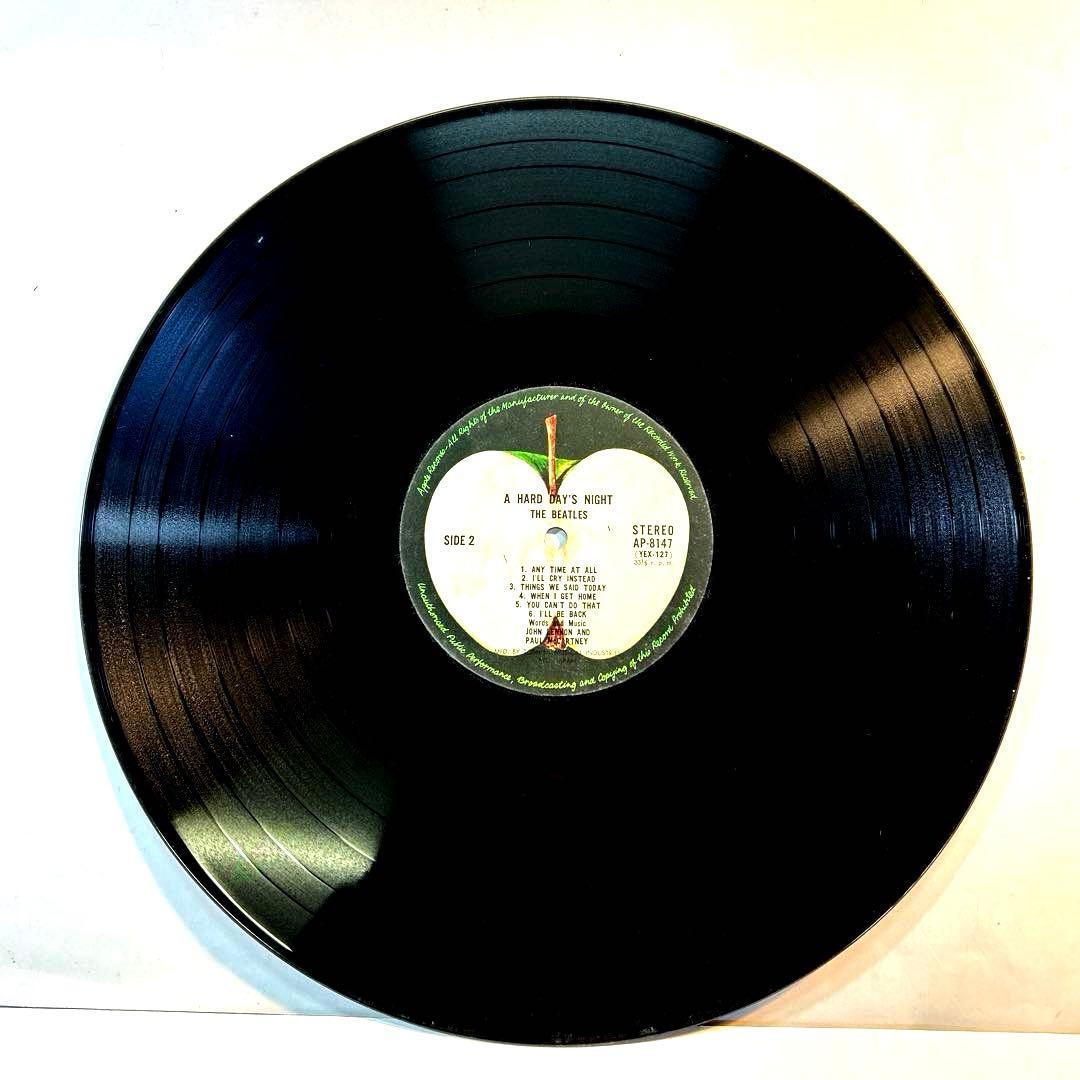 LP盤ザビートルズ/ A Hard Day's Night No.3 - メルカリ