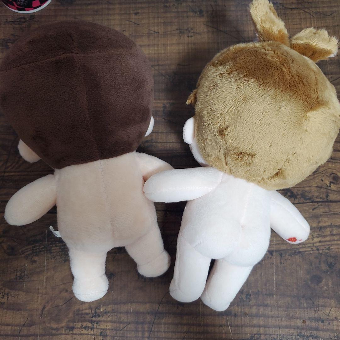 BTS ジョングク ぬいぐるみ 20cm トレカ ミニフォト - メルカリ