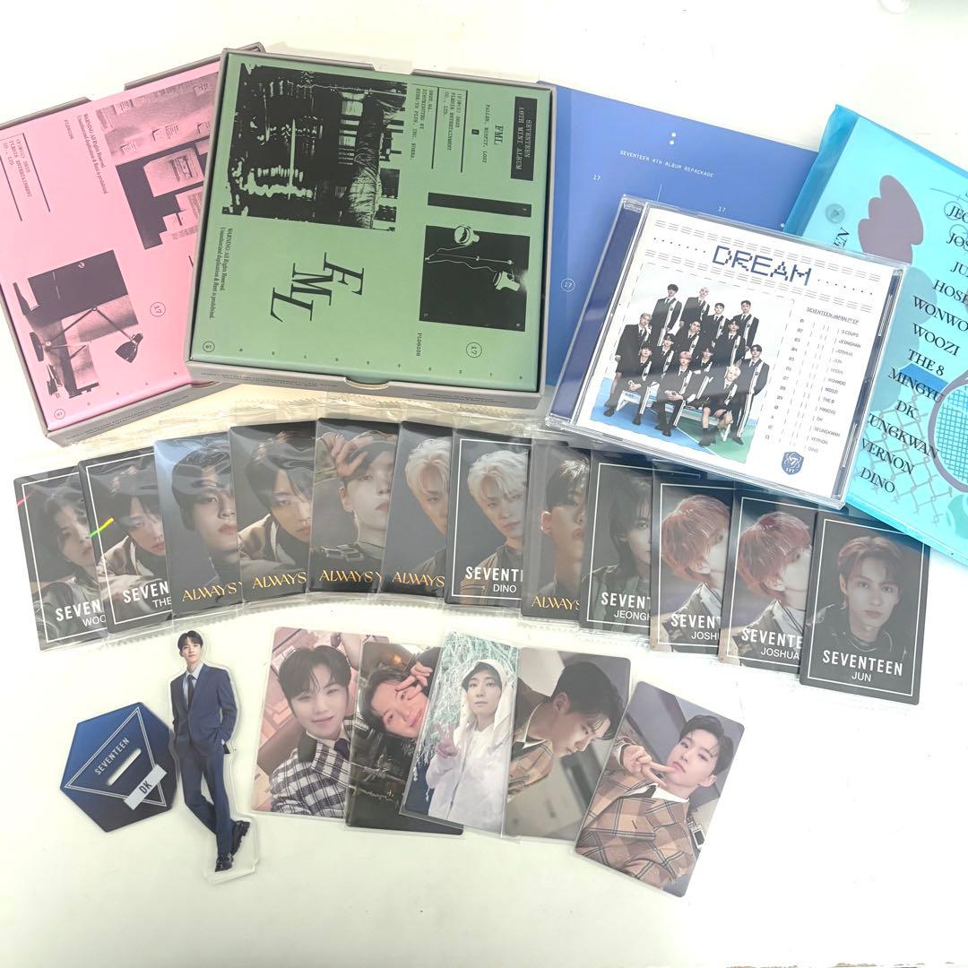 SEVENTEEN アルバム トレカ アクスタ まとめ売り セット - メルカリ