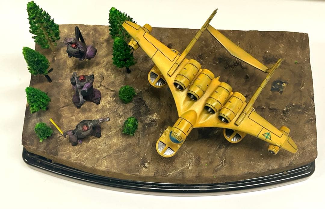 完成品　旧キット1/550 ミデア 　ドム（ジェットストリームアタック付き） 20231116_000607-600x600.jpg