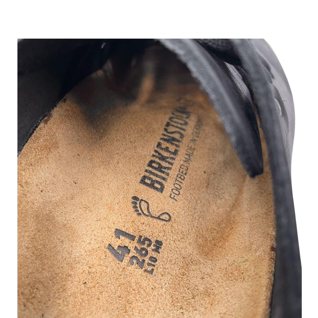 《未使用級》ビルケンシュトック モンタナ 本革 レザー ブラック 黒系 41