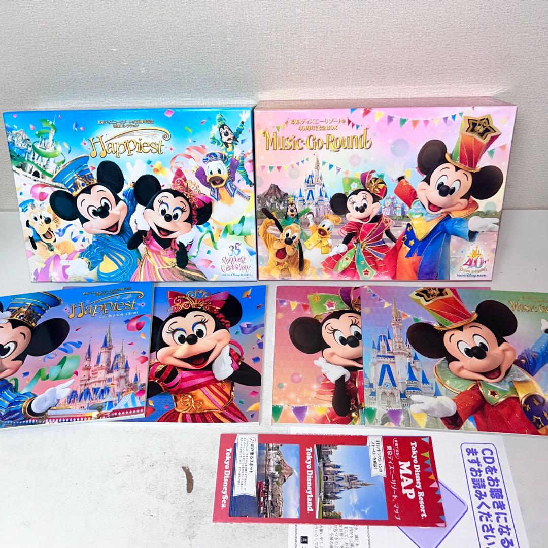東京ディズニーリゾート　35周年音楽コレクション　40周年記念BOX 東京ディズニーリゾート(R)40周年記念BOX 『Music-Go-Round