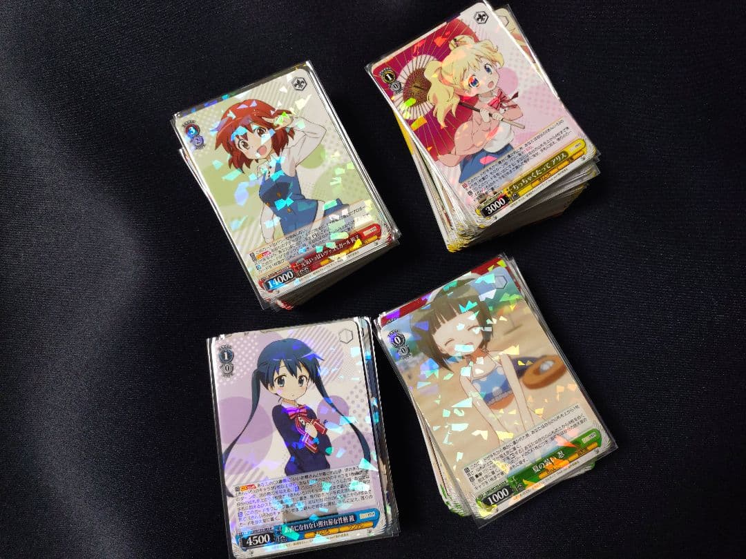 きんいろモザイク 8電源 デッキ ホイル多数 サイン パーツ大量