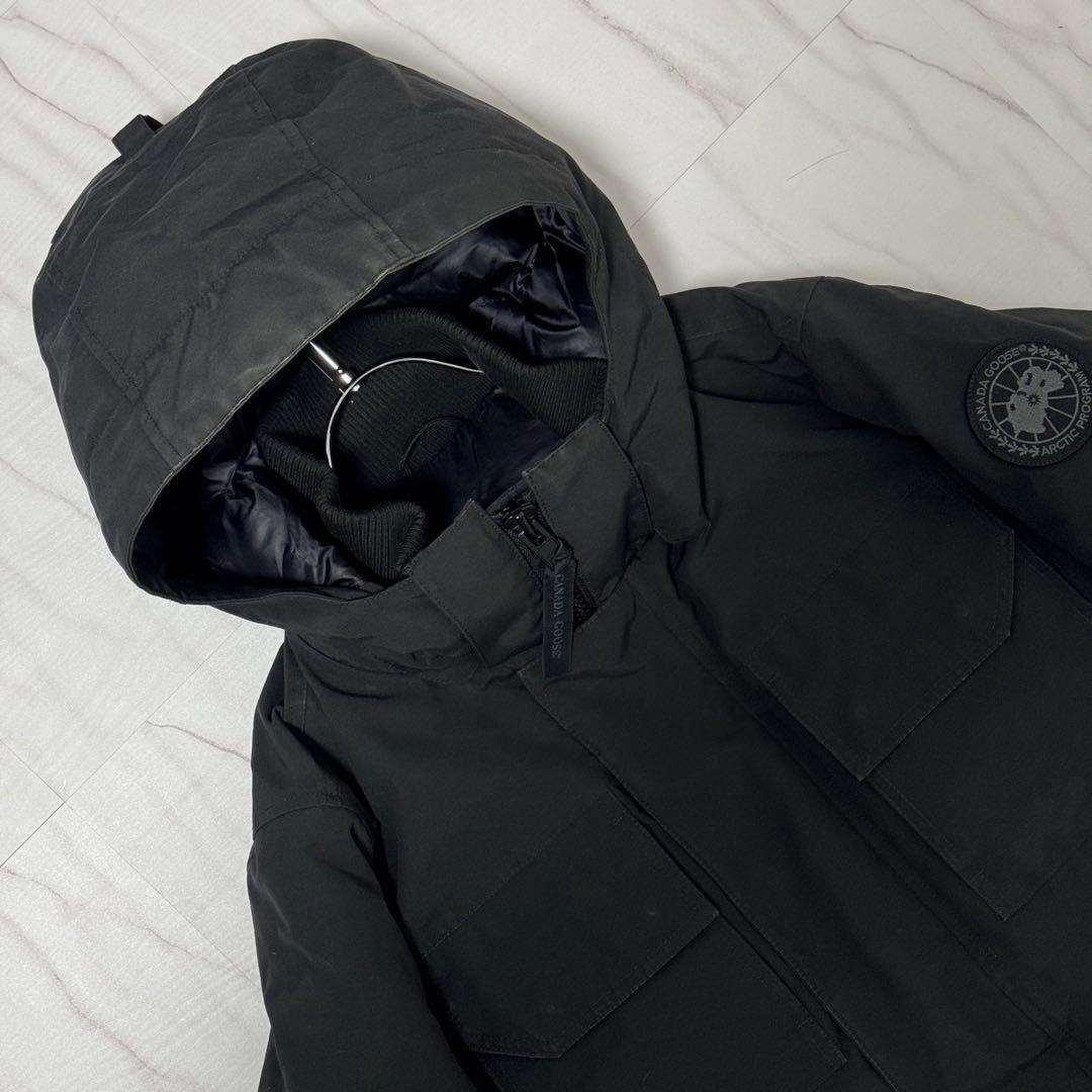 L相当✨カナダグースブラックレーベル メイトランドパーカー 2way