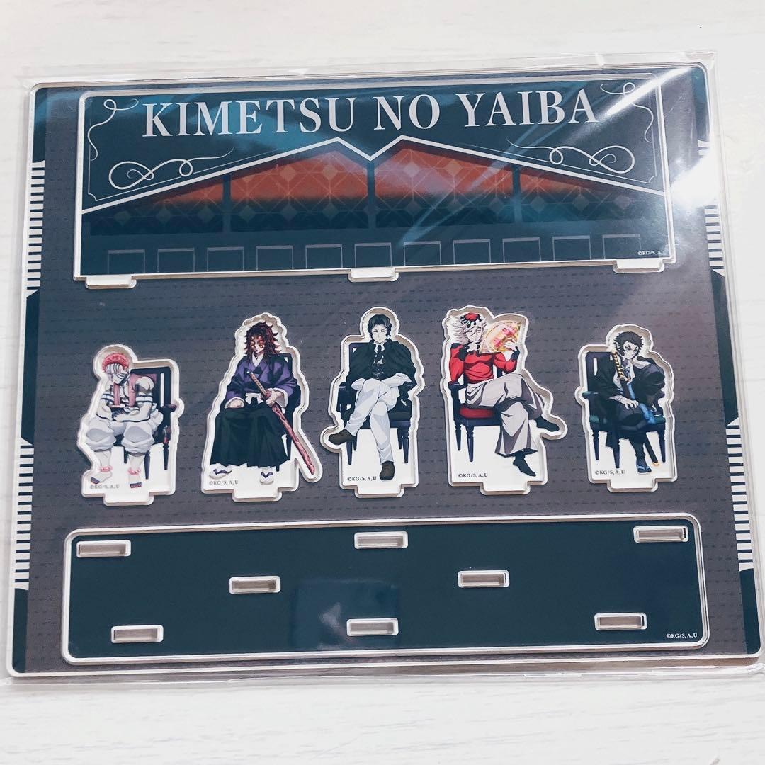 鬼滅の刃 アクリルジオラマ 2025 鬼集合 黒死牟 獪岳 猗窩座 童磨 無惨