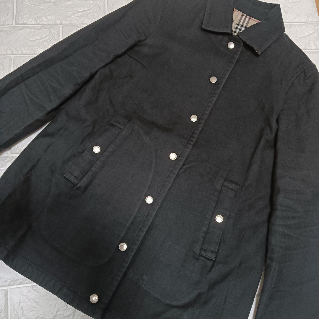 希少✨BURBERRY ブルーレーベル ノバチェック ブラック ジャケット