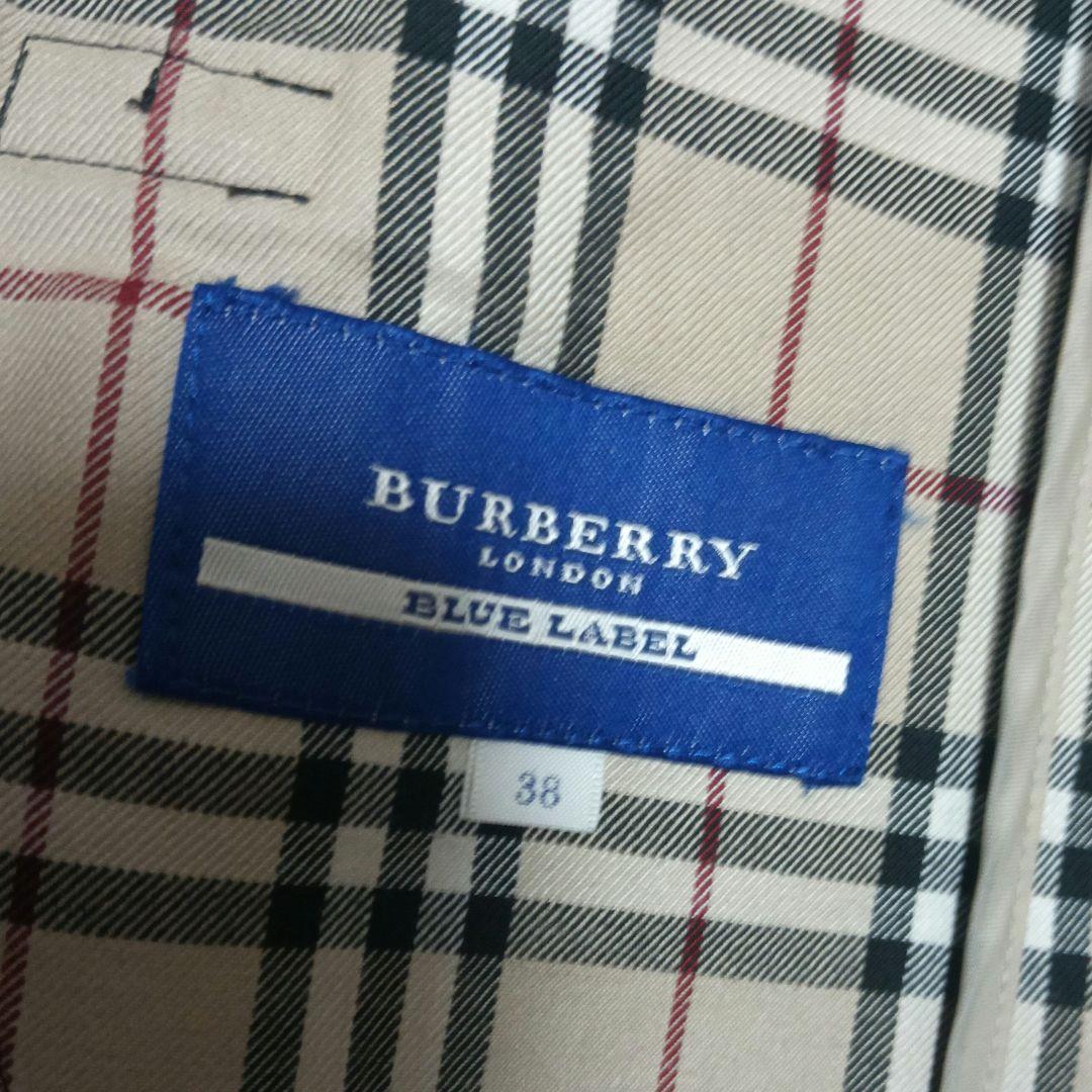 希少✨BURBERRY ブルーレーベル ノバチェック ブラック ジャケット