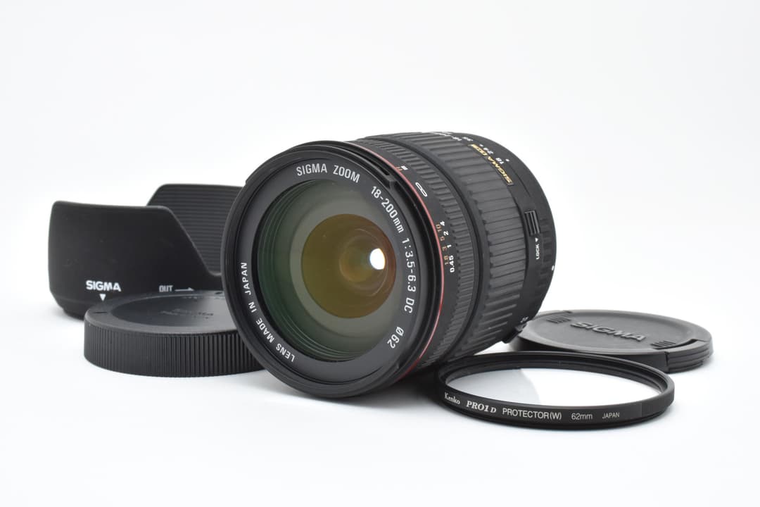 レンズ(ズーム) Sigma 18-200mm F3.5-6.3 DC Canon #9782