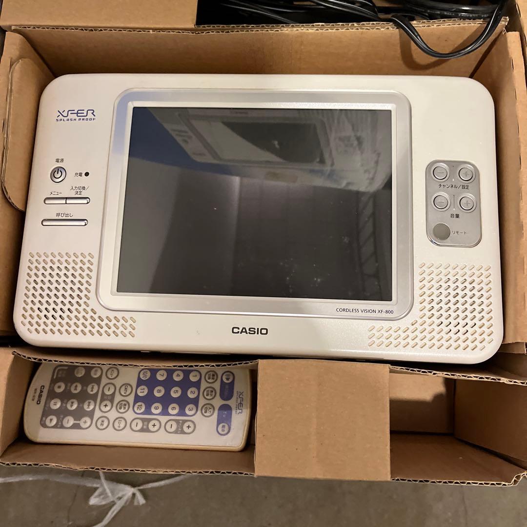 CASIO ポータブルテレビ XF-800 防水 - メルカリ