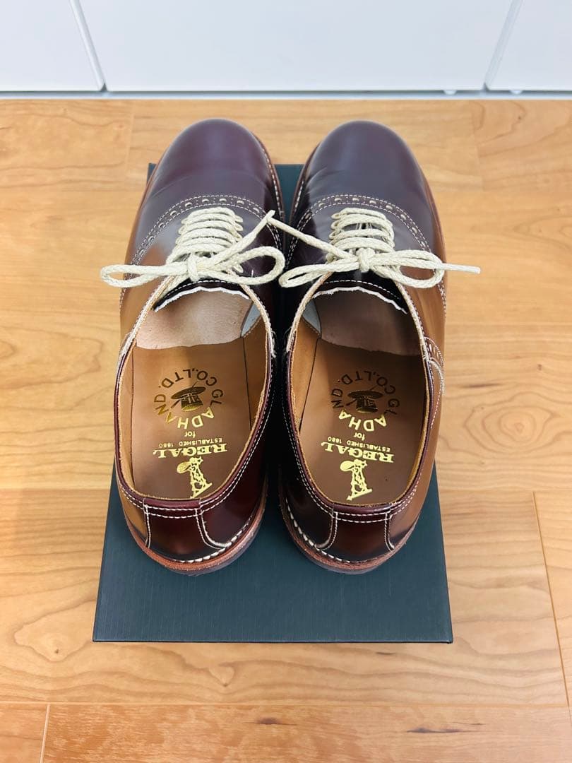 REGAL×GLADHAND サドルシューズ 26.5cm