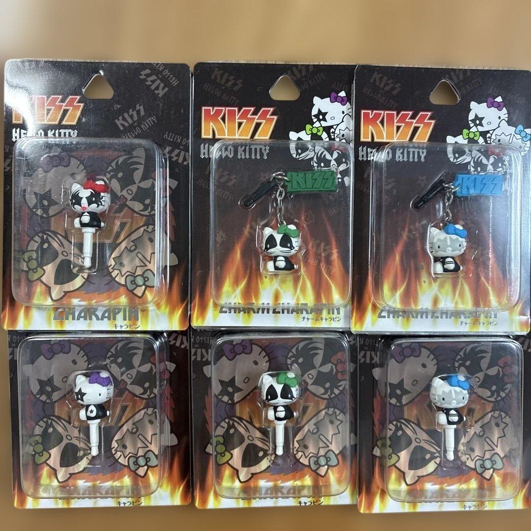 KISS ハローキティ ストラップ 6個セット