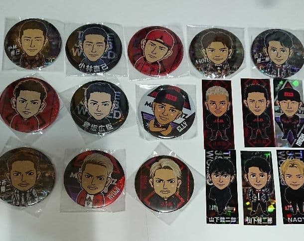 三代目J Soul Brothers モバイル缶バッジ EXILE TRIBE mobile EXILE TRIBE公式ﾓﾊﾞｲﾙｻｲﾄ