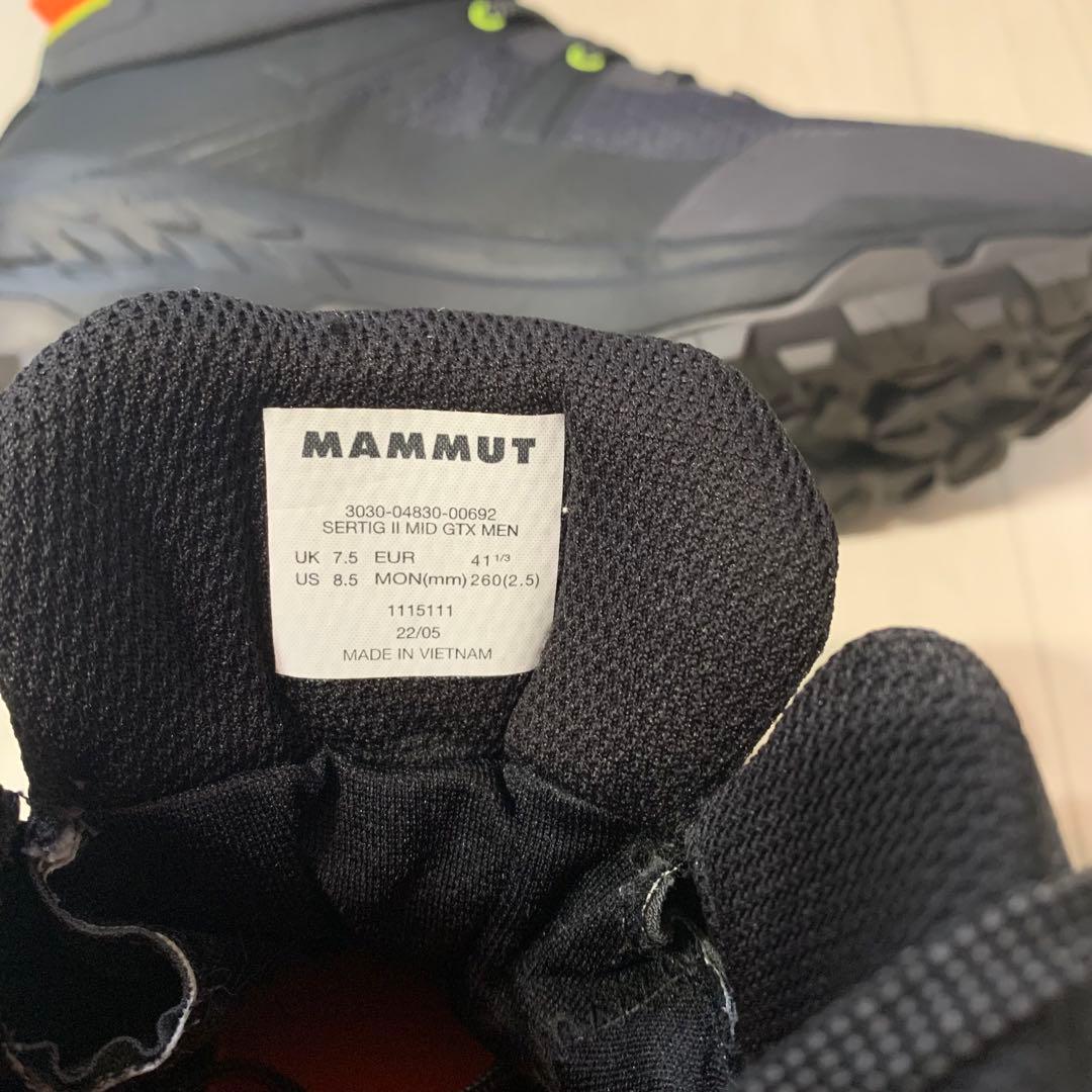 Sertig II Mid GTX Men マムート MAMMUT 26.5cm