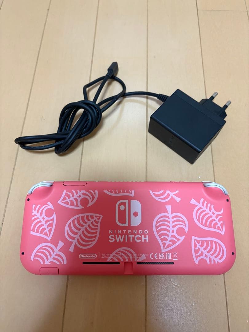 ぺ*り様 Nintendo Switch Lite ピンク 本体 どうぶつの森 Nintendo Switch Lite あつまれ どうぶつの森セット ～しずえアロハ柄