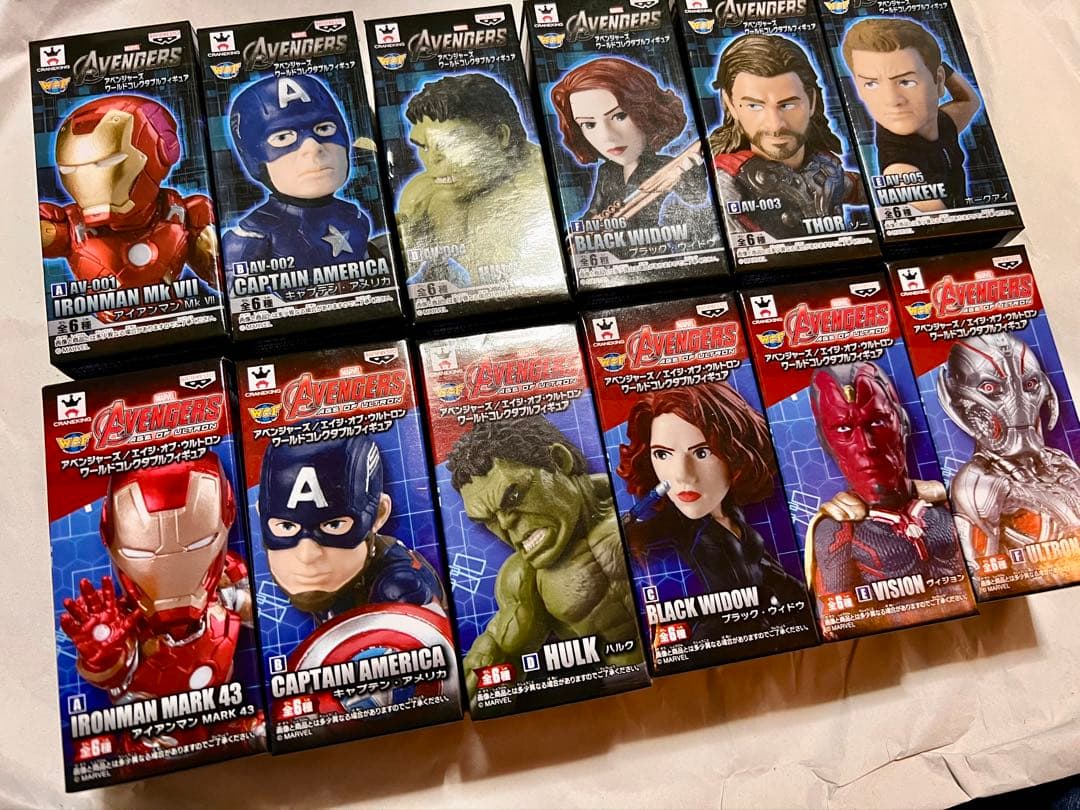 ワーコレ　アベンジャーズ フィギュアセット 楽天市場】【並行輸入品】 マーベル フィギュア アベンジャーズ メガ