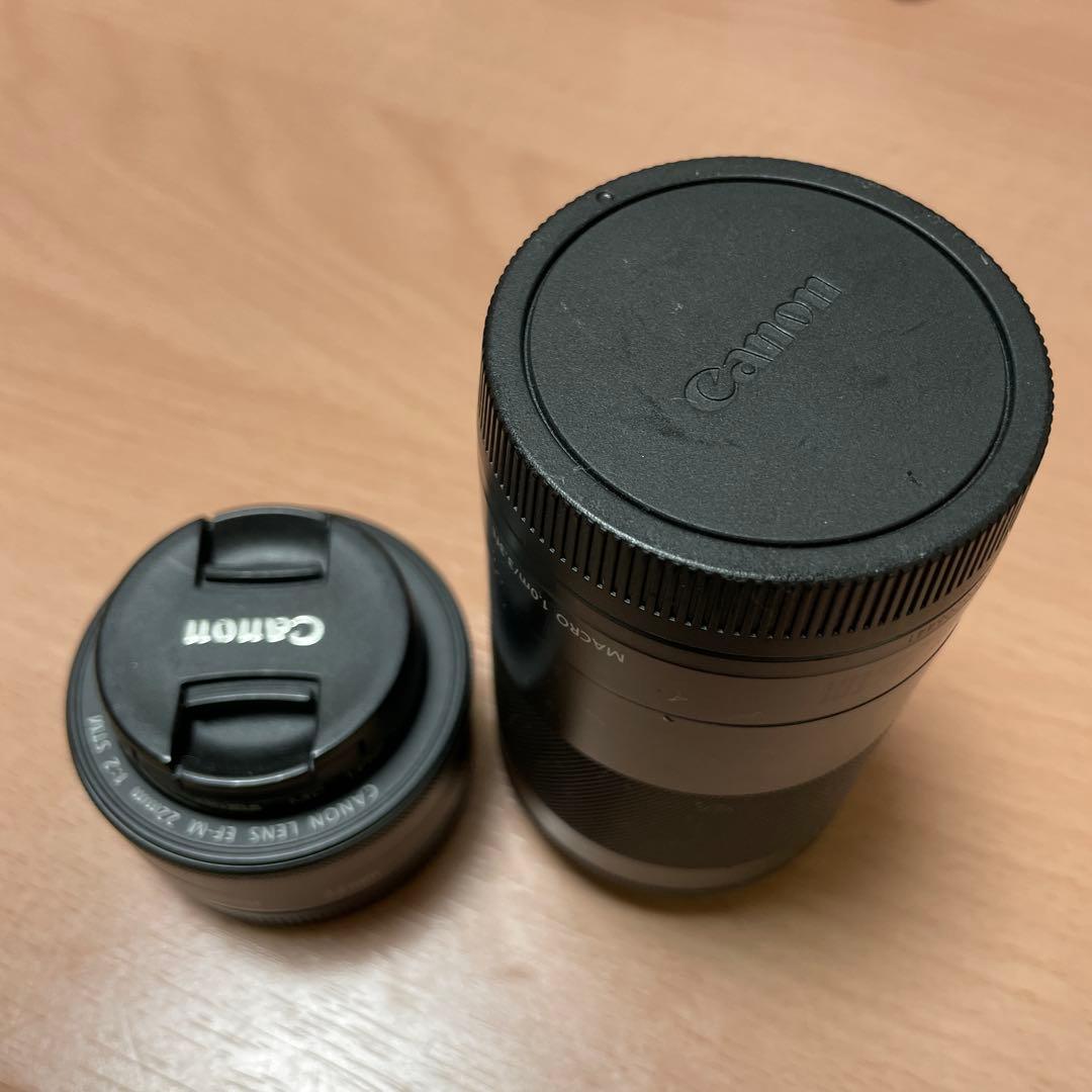 Canon 55-200mm & 22mm レンズセット Amazon.com : Canon 55-200mm EFM f4.5-6.3 is STM Lens - Black