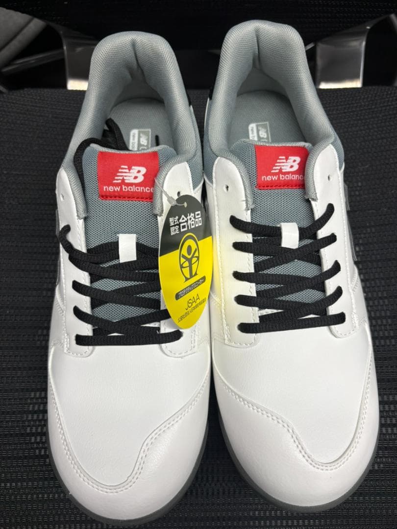 ニューバランス 安全靴 PL-112GL ホワイト×ブラック 28.0cm