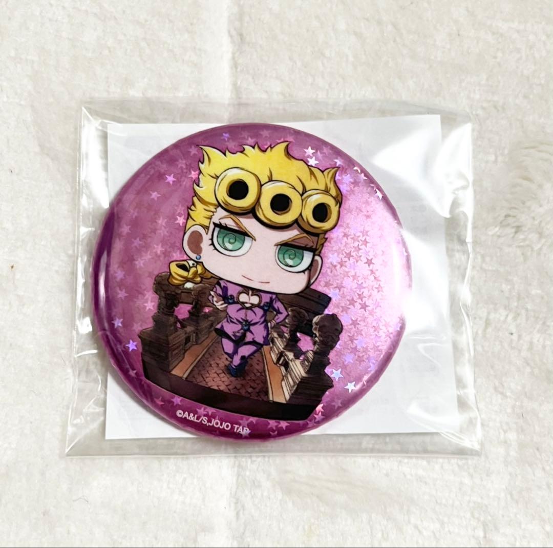 ジョジョの奇妙な冒険 JOJOWORLD ホロ缶バッジ ジョルノ・ジョバァーナ
