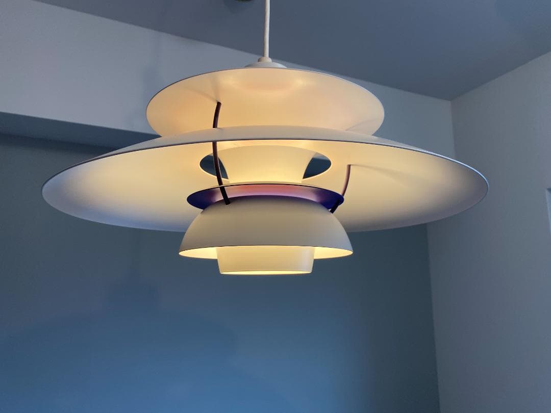 Louis Poulsen　PH5 クラシックホワイト Φ500mm 正規品 PH5 / クラシック・ホワイト ペンダントライト Louis Poulsen ルイス