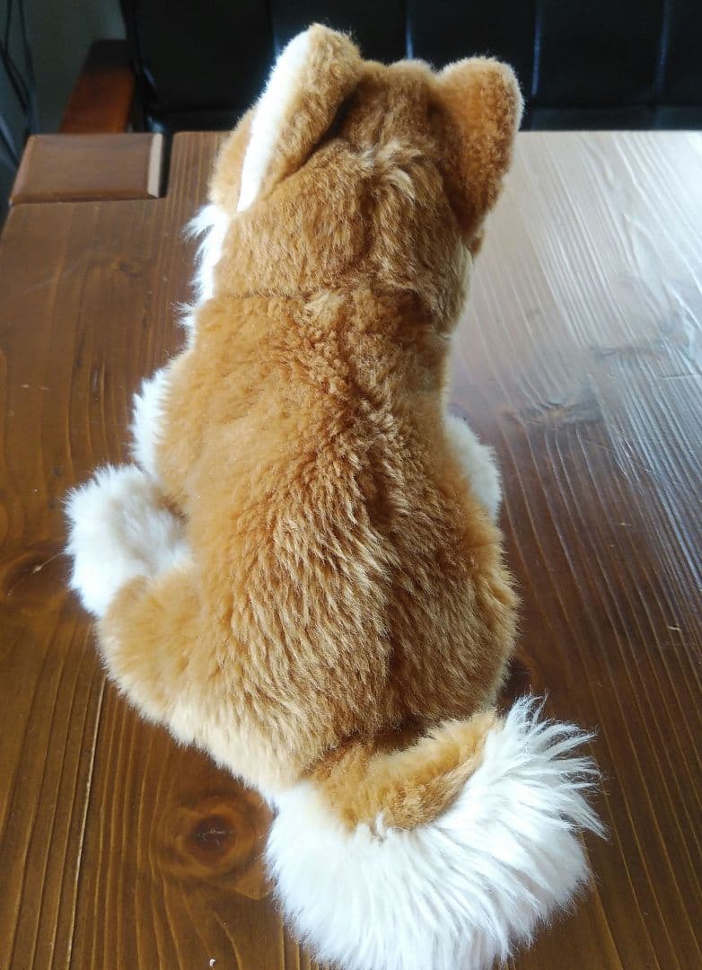 REGALO レガロ リアルドッグコレクション ぬいぐるみ 柴犬 高さ約18cm