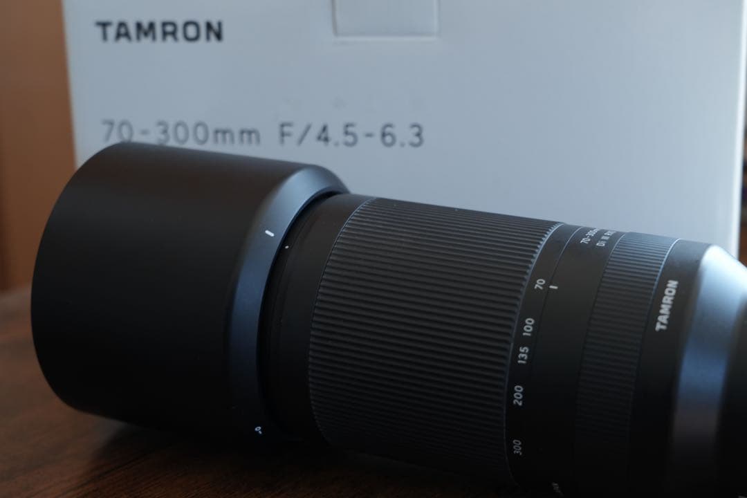 TAMRON 70-300 f4.5-6.3 eマウント