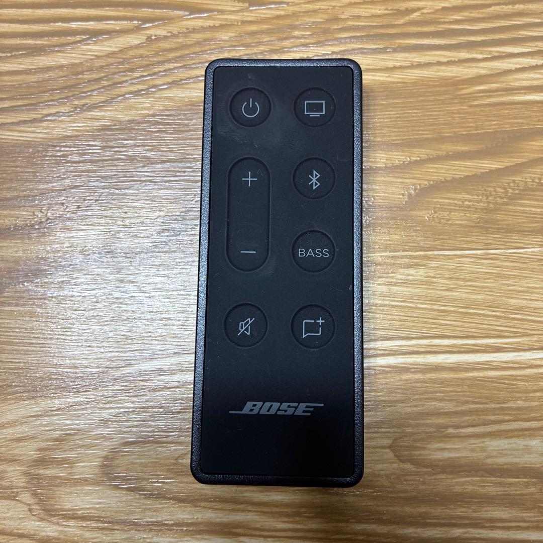 Bose サウンドバー スピーカー ブラック リモコン付き（型番 431974