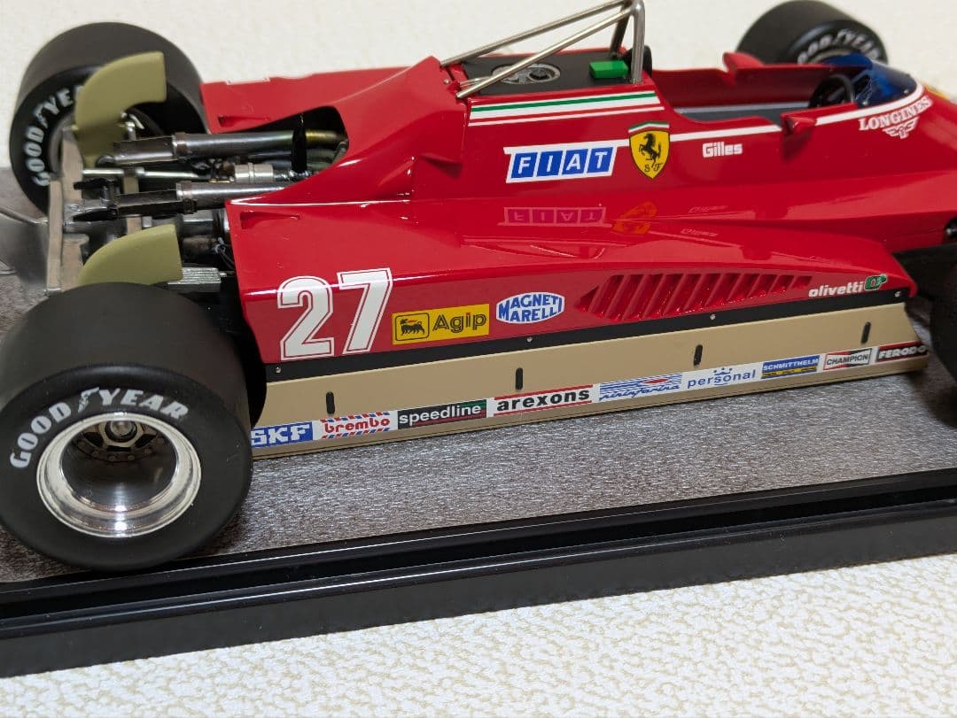 フェラーリ126C2 1982ダブルウィング ジル・ヴィルヌーブ#27 - メルカリ