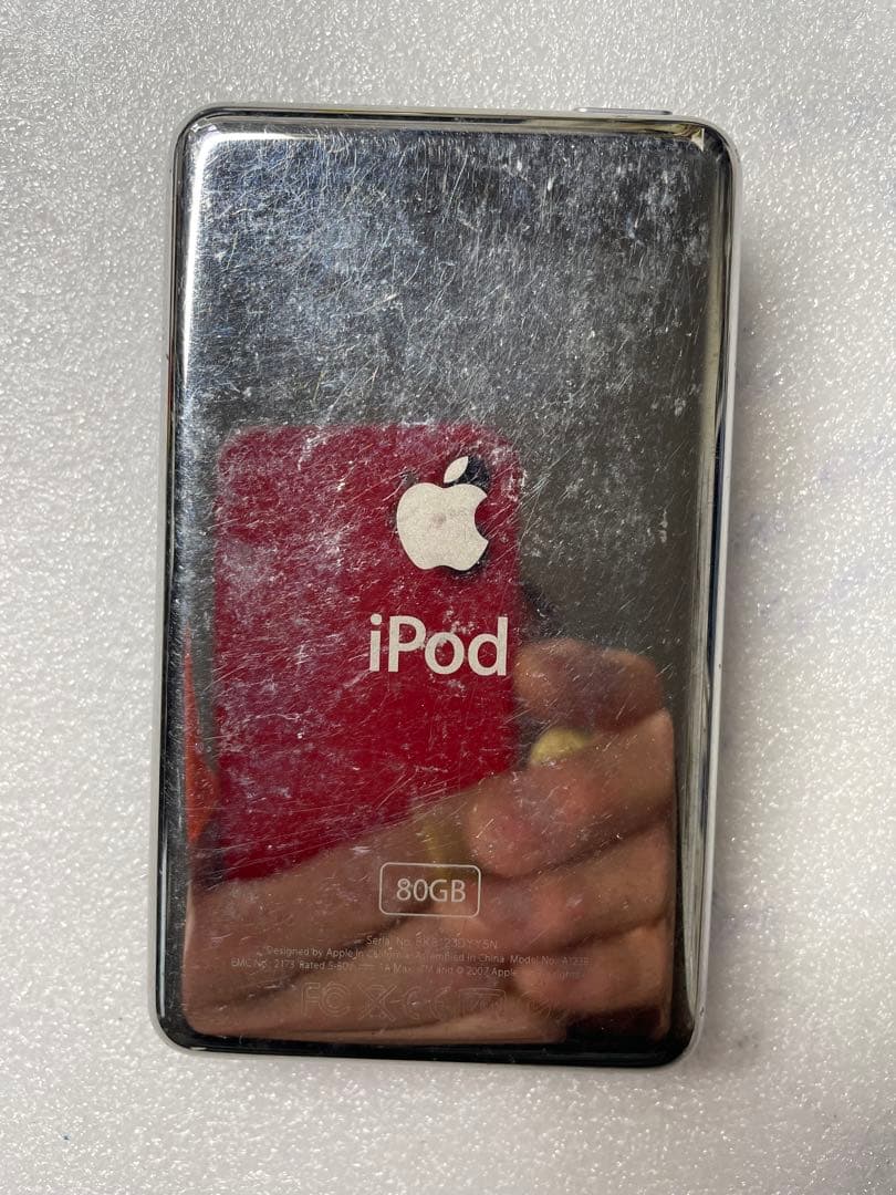 iPod Classic SSD128GB フロントマスク&大容量バッテリー