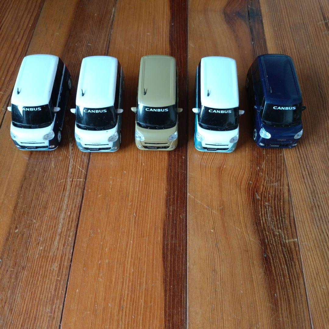 キャンバス ミニカー 5台セット　非売品　ダイハツ キャンバス ミニカー 5台セット 非売品 ダイハツ - ミニカー