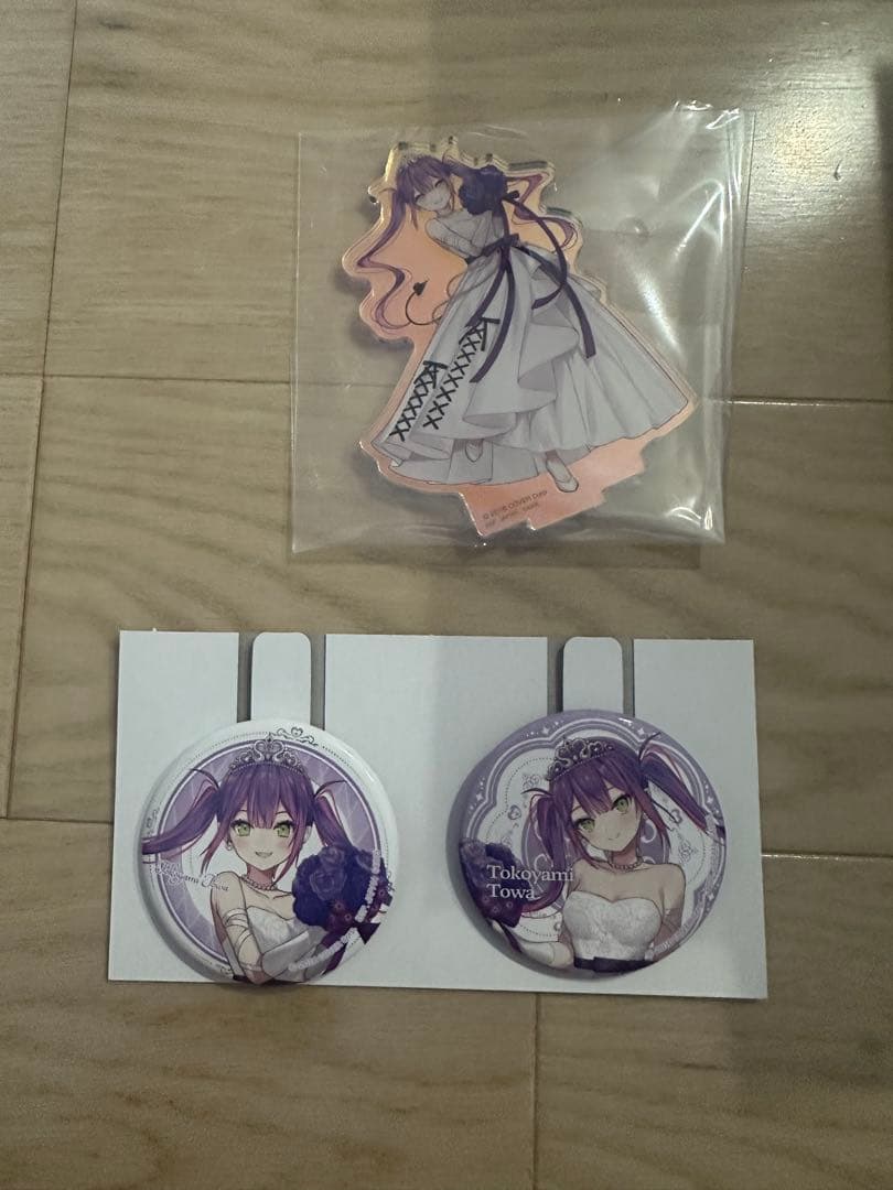 1番くじホロライブweddingdressStyle常闇トワセット - メルカリ