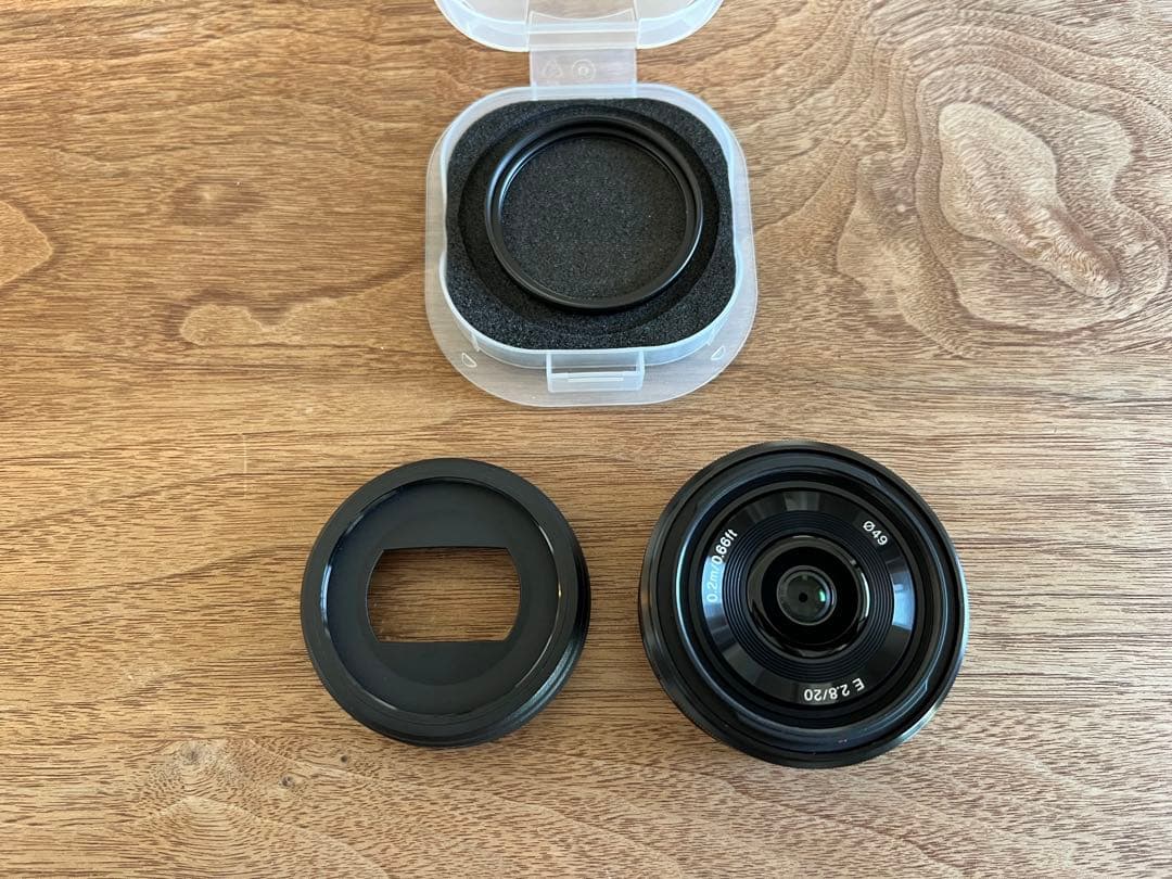 SONY E 20mm F2.8 SEL20F28 レンズ(美品) Amazon.co.jp: SONY 単焦点レンズ E 20mm F2.8 ソニー Eマウント用 APS