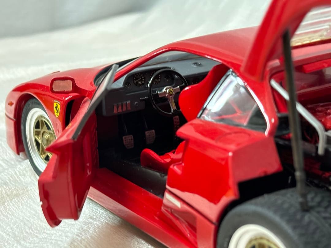 ジャンク】フジミ フェラーリ F40 プラモデル完成品 1/16 - メルカリ