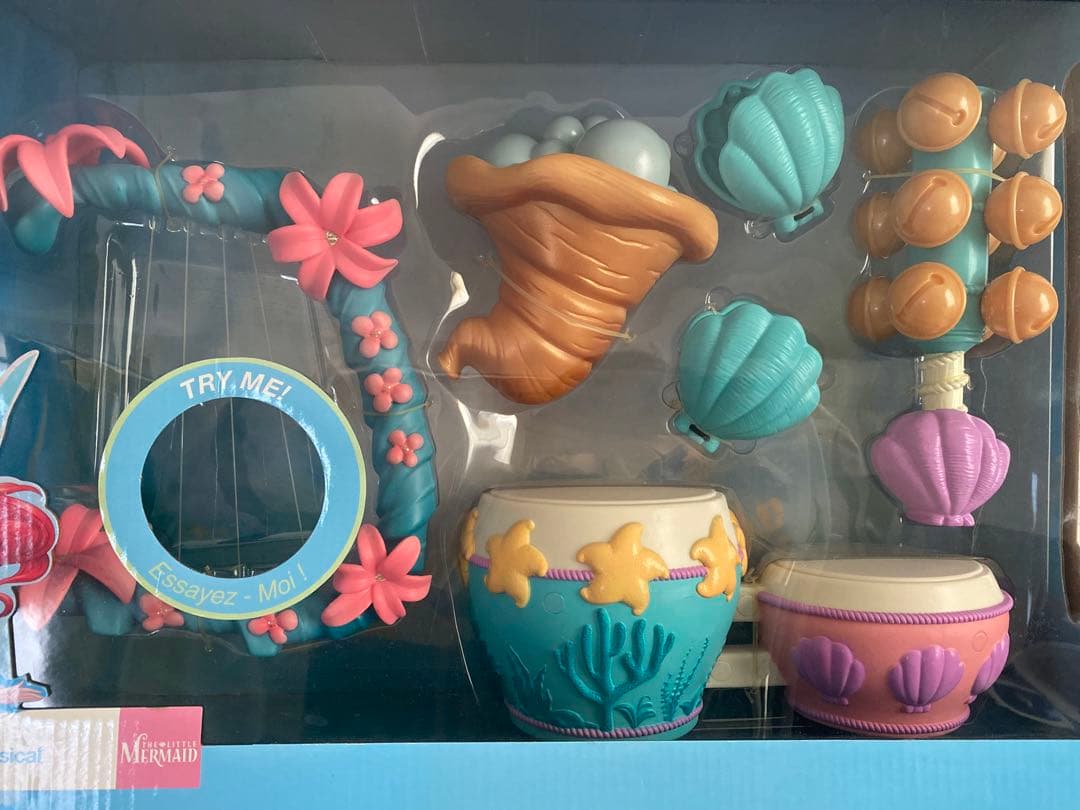 リトルマーメイド ミュージックセット アリエル 楽器 おもちゃ