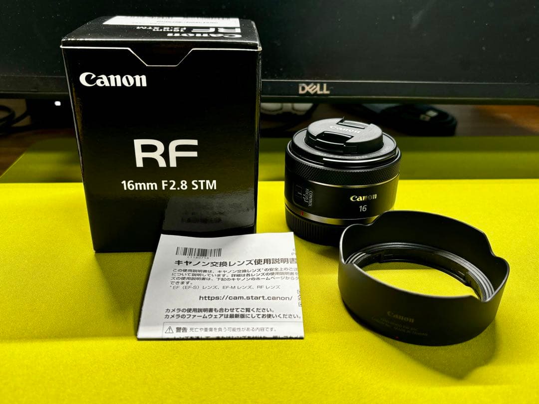 Canonレンズ RF 16mm F2.8 STM Canon RF 16mm F2.8 STM RF Lens