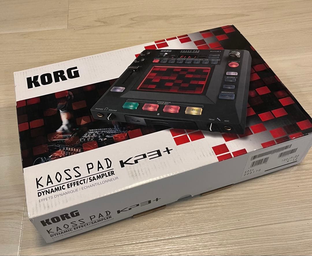 KORG KAOSS PAD KP3+ ほぼ未使用 $_57.JPG?set_id=880000500F