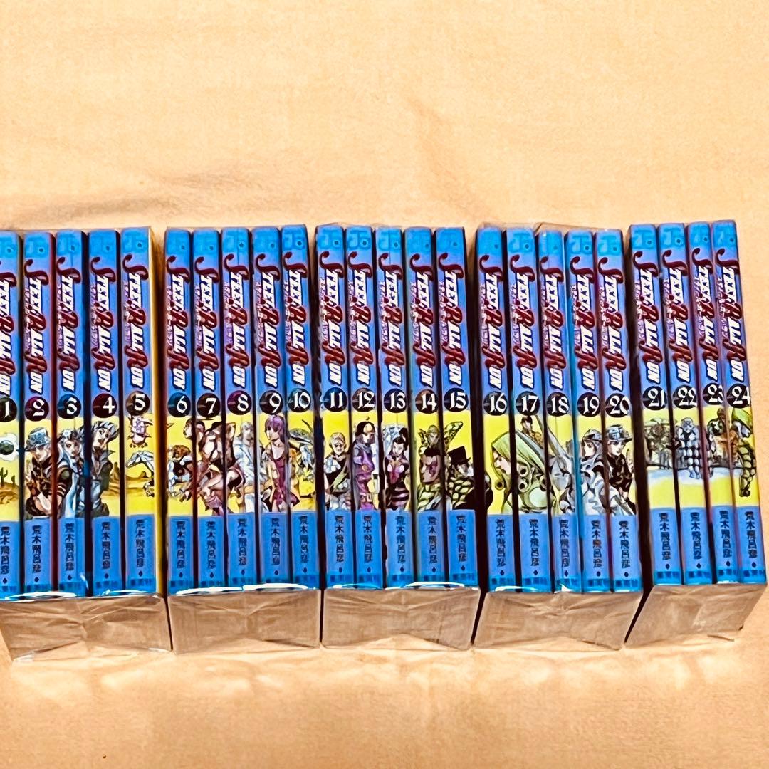 スティール・ボール・ラン 全巻セット(1〜24巻) ジョジョの奇妙な冒険第 7部 STEEL BALL RUN ―ジョジョの奇妙な冒険Part7 コミック 全24巻 完結
