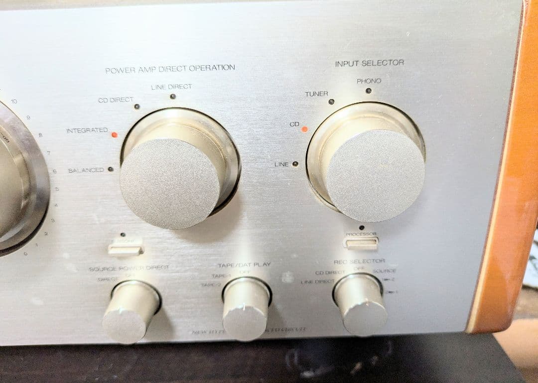 スズメ丸様専用SANSUI AU-α707MRサンスイプリメインアンプ動作点検済