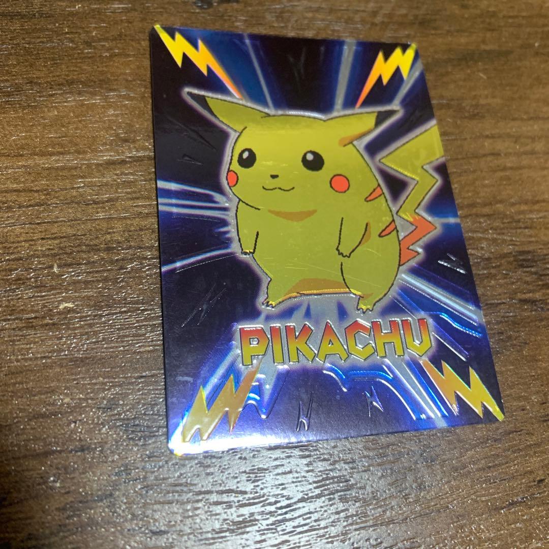 meiji ポケモンカード ゲットカード スーパーコレクション ピカチュウ