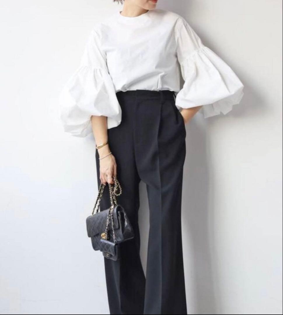 CELERI 2025SS パフスリーブシャツ 白 ドゥーズィエムクラス - メルカリ